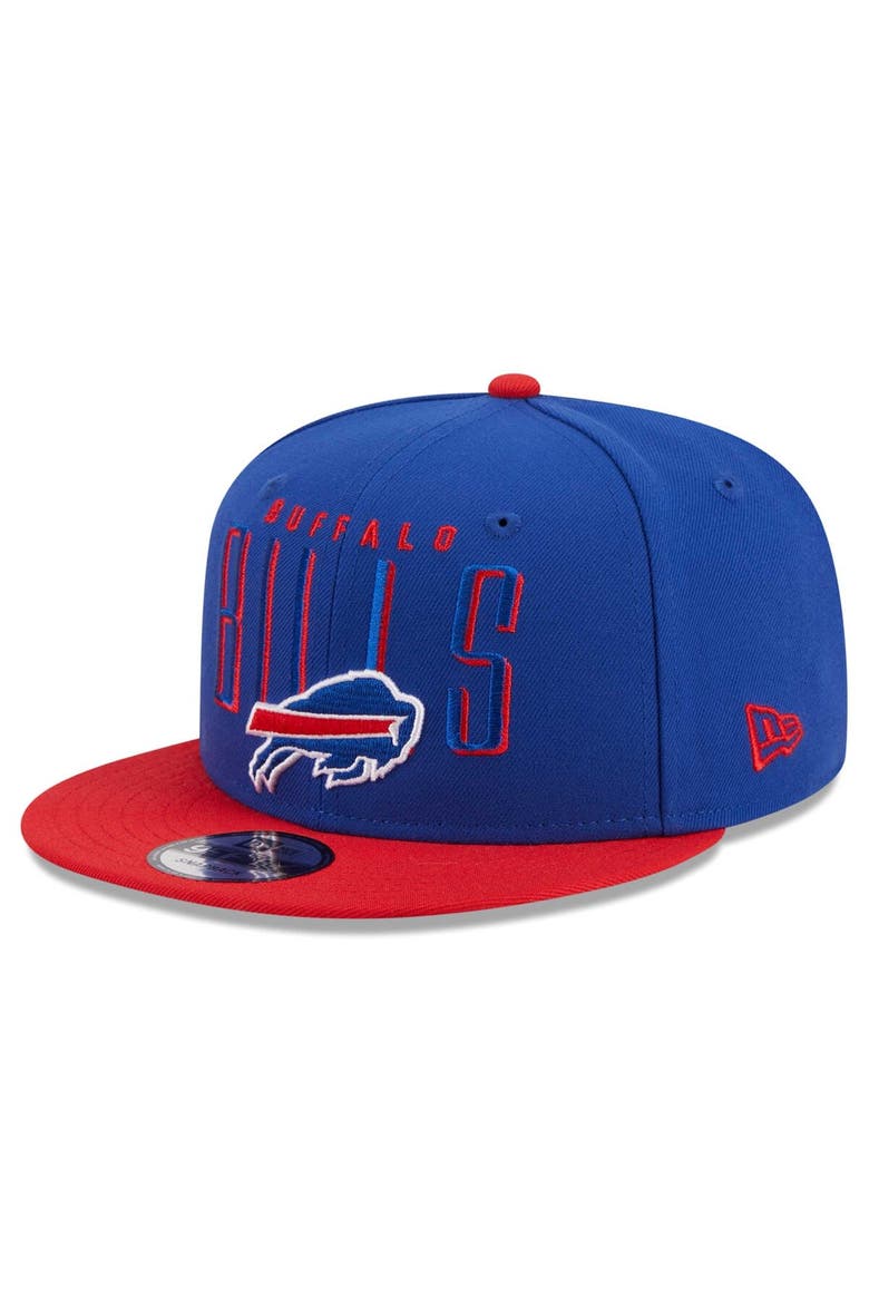 Men's New Era  Royal/Red Buffalo Bills Headline 9FIFTY Snapback Hat, Main, color, Royal