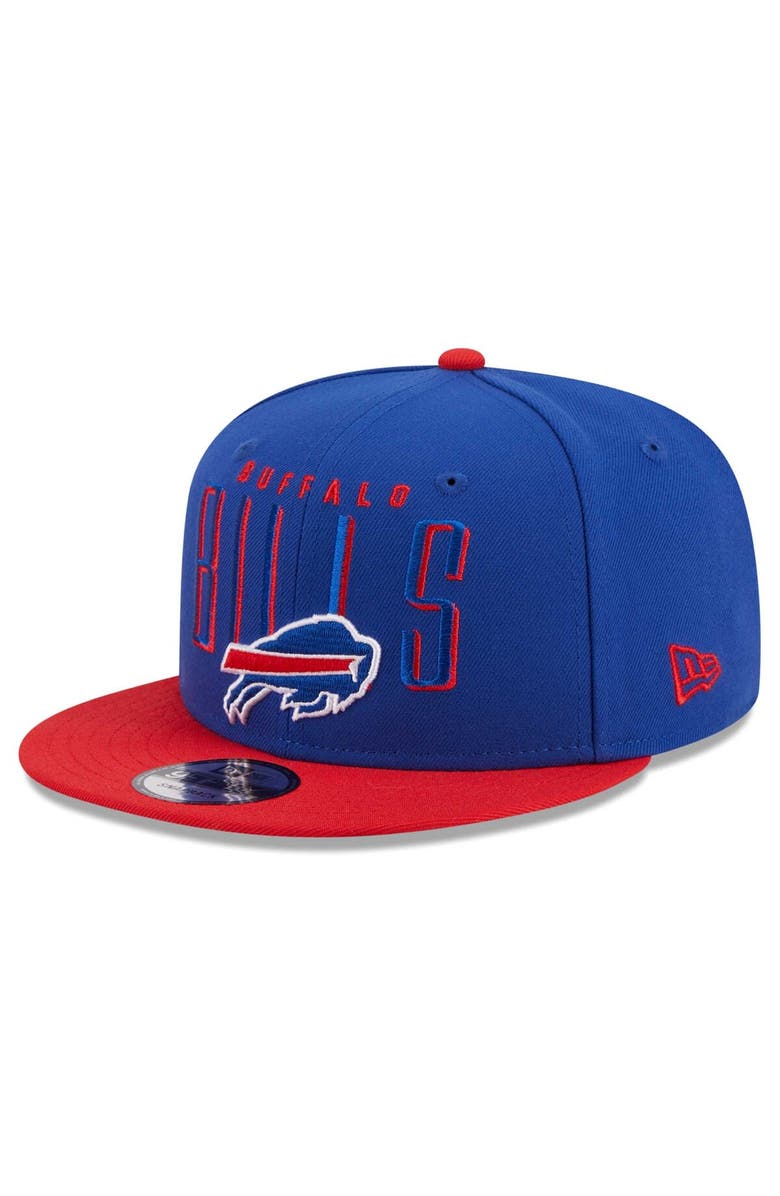 New Era Men's New Era  Royal/Red Buffalo Bills Headline 9FIFTY Snapback Hat, Main, color, 