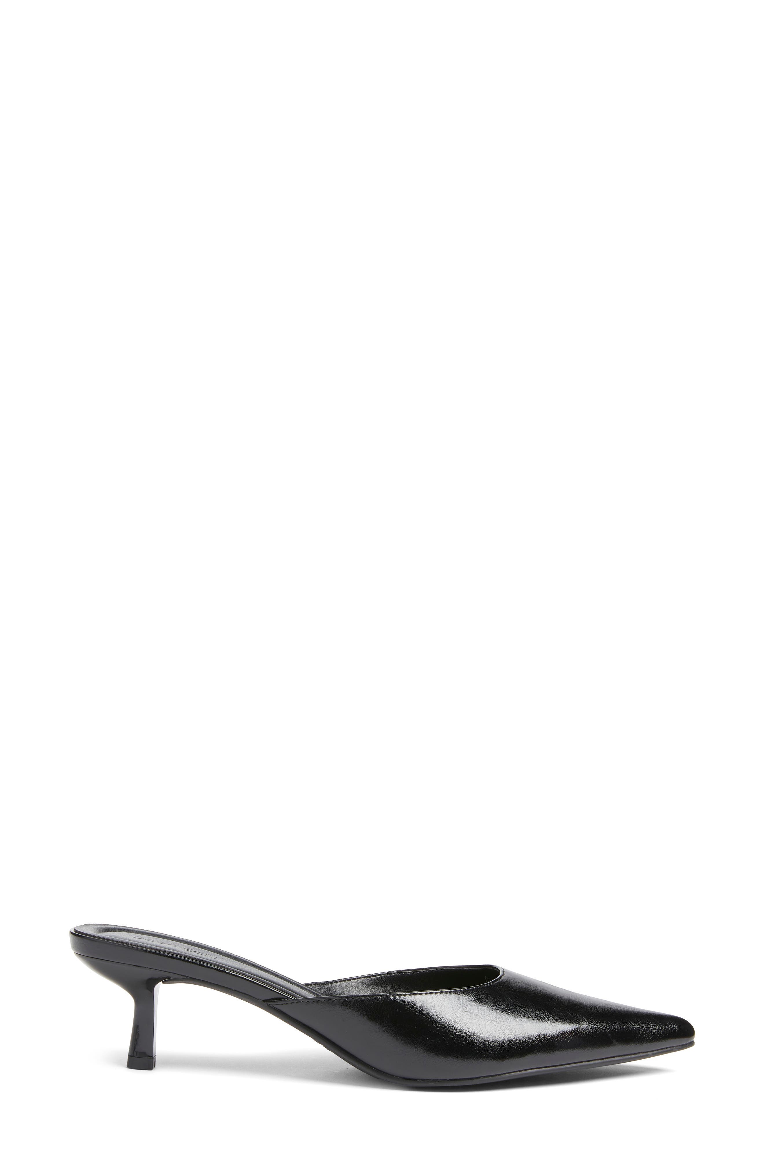 Carmen Mule Pump, Alternate, color, BLACK CRINKLE