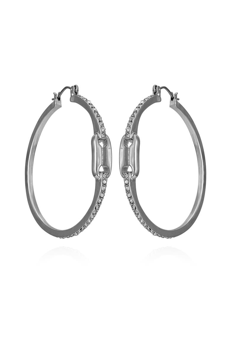 Hoop Earrings, Main, color, 14K Gold Plated