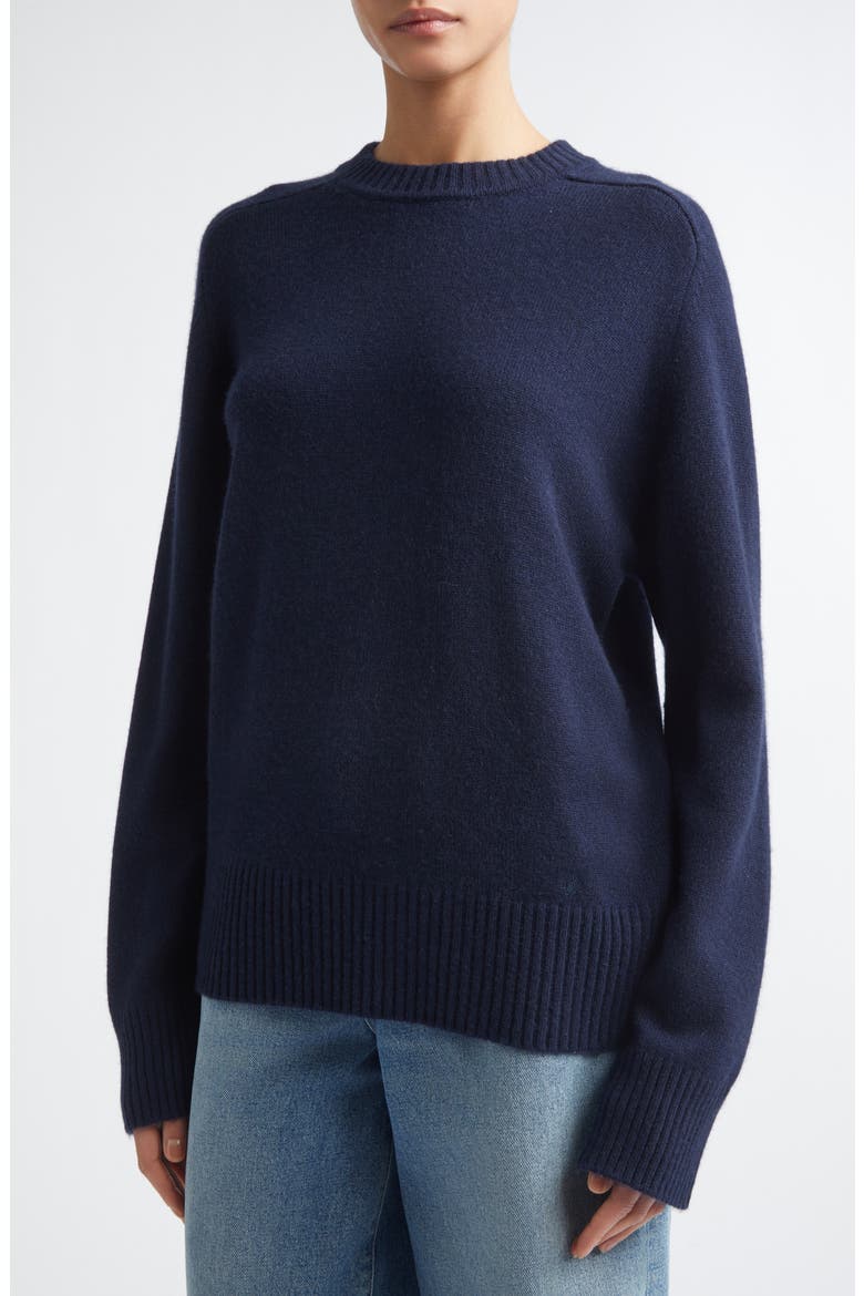 Baltra Cashmere Sweater, Alternate, color, NAVY