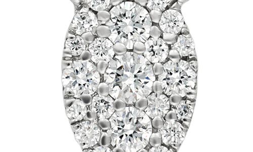 Bony Levy Mika Diamond Marquise Pendant Necklace In 18k White Gold