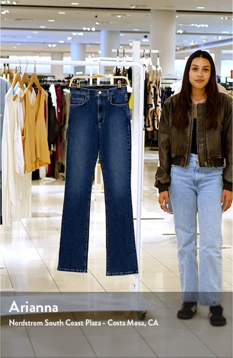 The Valentina Super High Waist Bootcut Jeans, sales video thumbnail