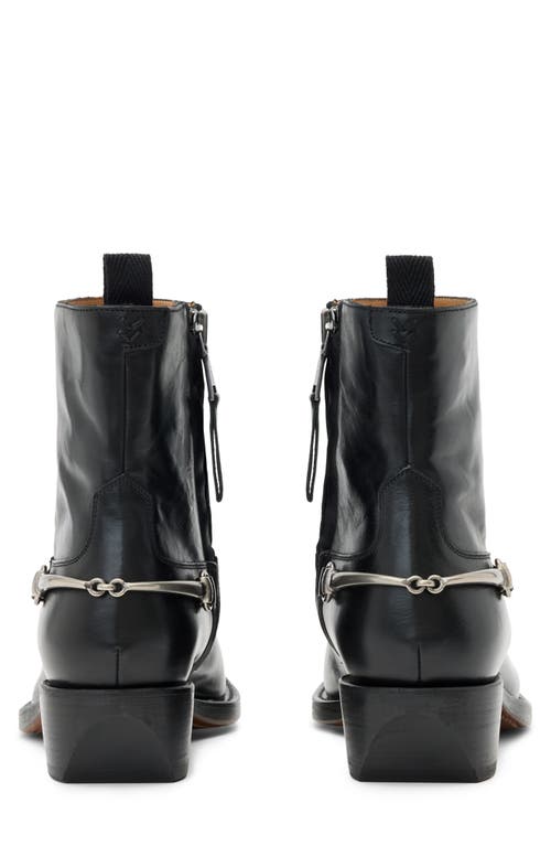 John Varvatos Walker Bit Boot In Black