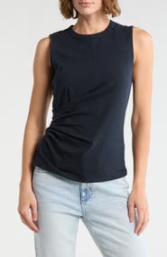 rag & bone Mica Faux Wrap Jersey Tank