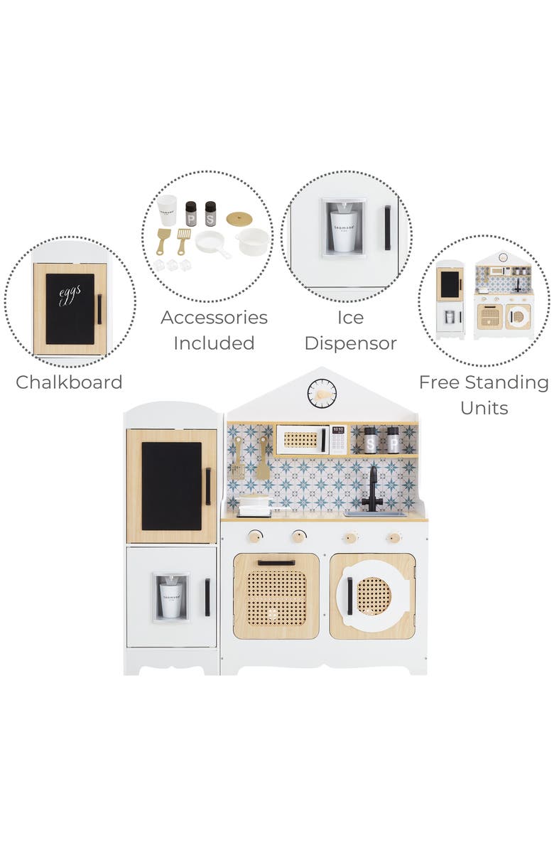 Teamson Kids Little Chef Morocco Modular Play Kitchen & Accessories, Alternate, color, Multi Color