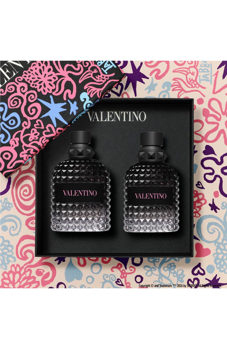 Valentino Uomo Born In Roma Eau de Toilette Valentine's Day Gift Set, Alternate, color, 