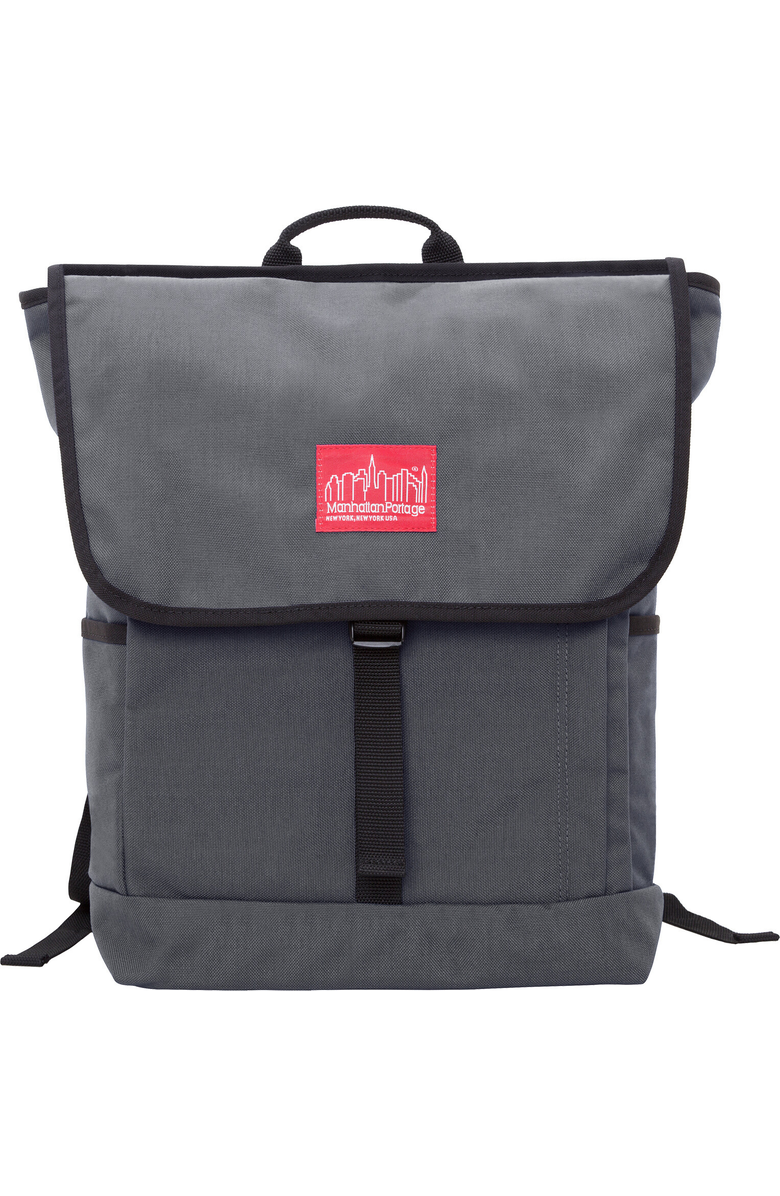 Manhattan Portage Washington Square Backpack, Main, color, Grey