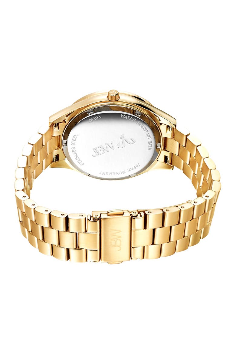Mondrian Diamond Bracelet Watch, 37mm, Alternate, color, gold