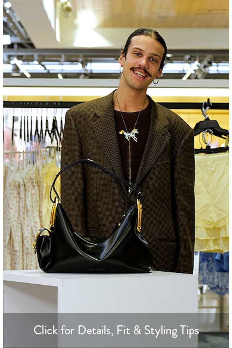 Large Scene Leather Shoulder Bag video