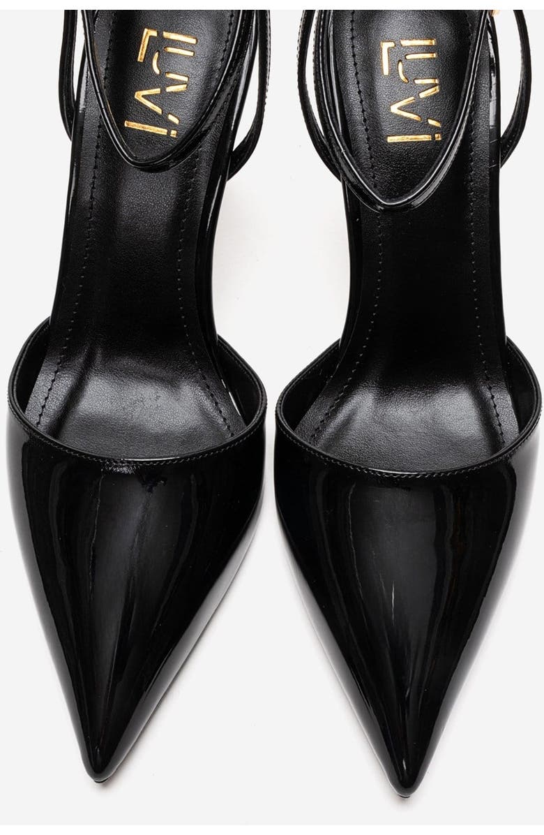 Prologue Shoes Thalia Stiletto Pump, Alternate, color, Black Patent