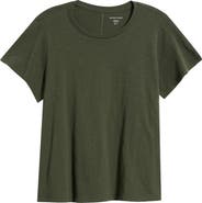 Eileen Fisher Crewneck Organic Cotton T-Shirt