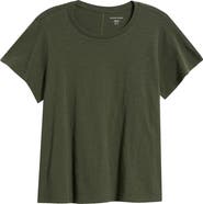 Eileen Fisher Crewneck Organic Cotton T-Shirt