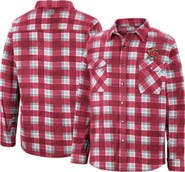 COLOSSEUM Men's Colosseum Red Maryland Terrapins Ellis Full-Snap Jacket