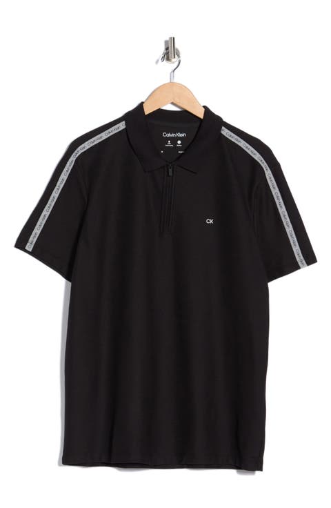 Logo Tape Zip Polo