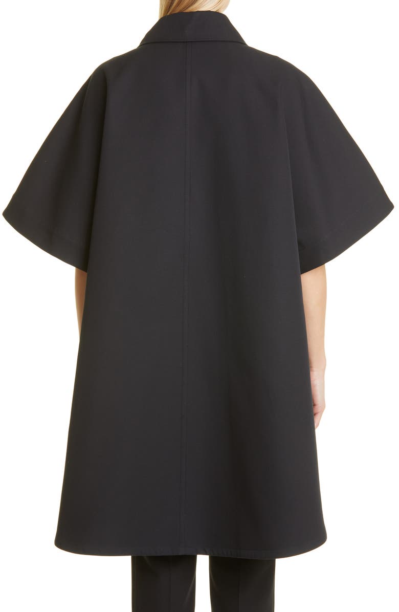 Max Mara Women's Water Resistant Cotton Cape Coat, Alternate, color, 