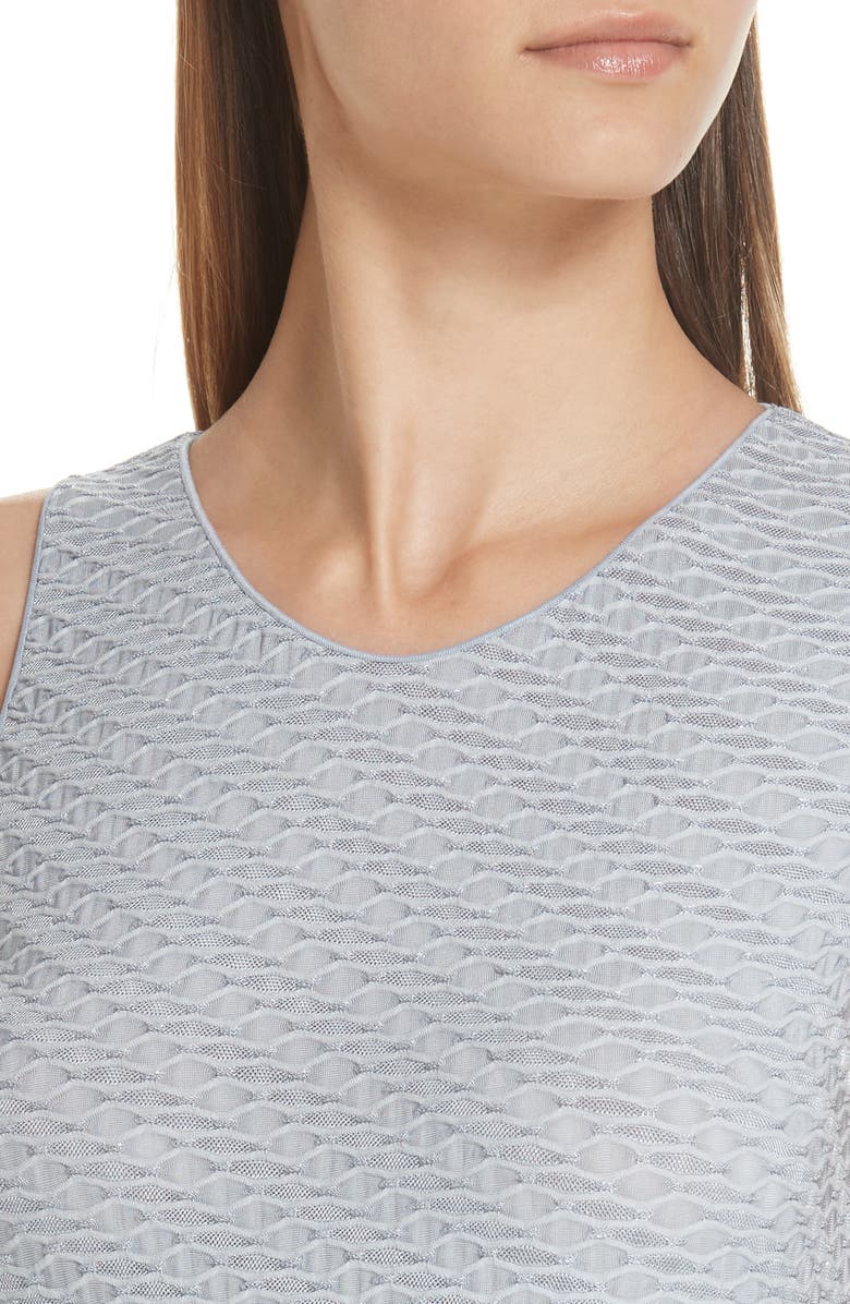 Emporio Armani Jacquard Jersey Tank, Alternate, color,