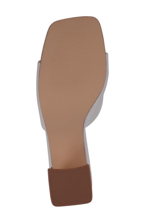 Gc Shoes Women's Soho Square Toe Block Heel Dress Sandals In White