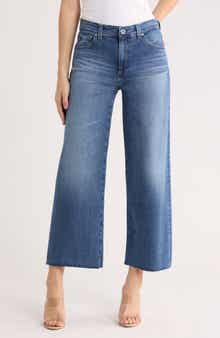 AG Cherise Crop Wide Leg Jeans