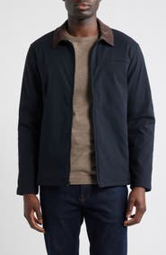 TravisMathew Nitro Noir Stretch Nylon Zip Jacket