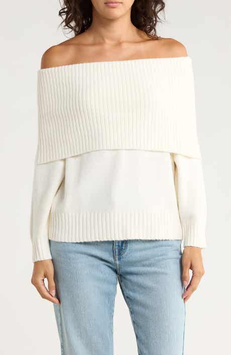 Abound Off the Shoulder Sweater