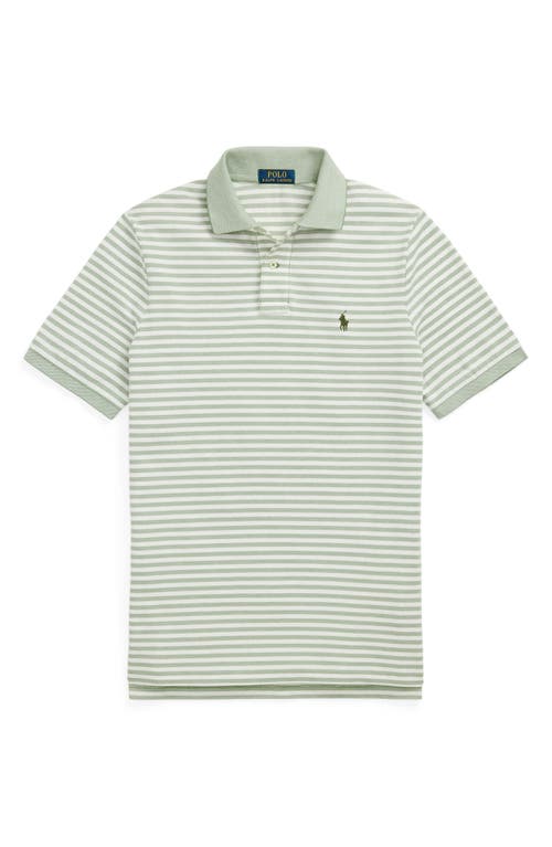 Polo Ralph Lauren Classic Fit Stripe Cotton Piqué Polo