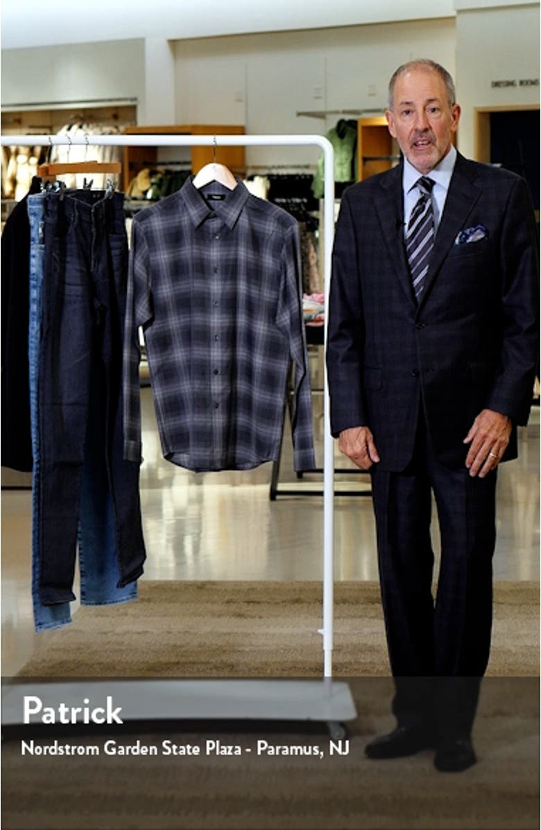 Irving Shade Cotton Flannel Button-Up Shirt, sales video thumbnail