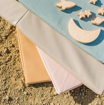 Padded Faux Leather Play Mat