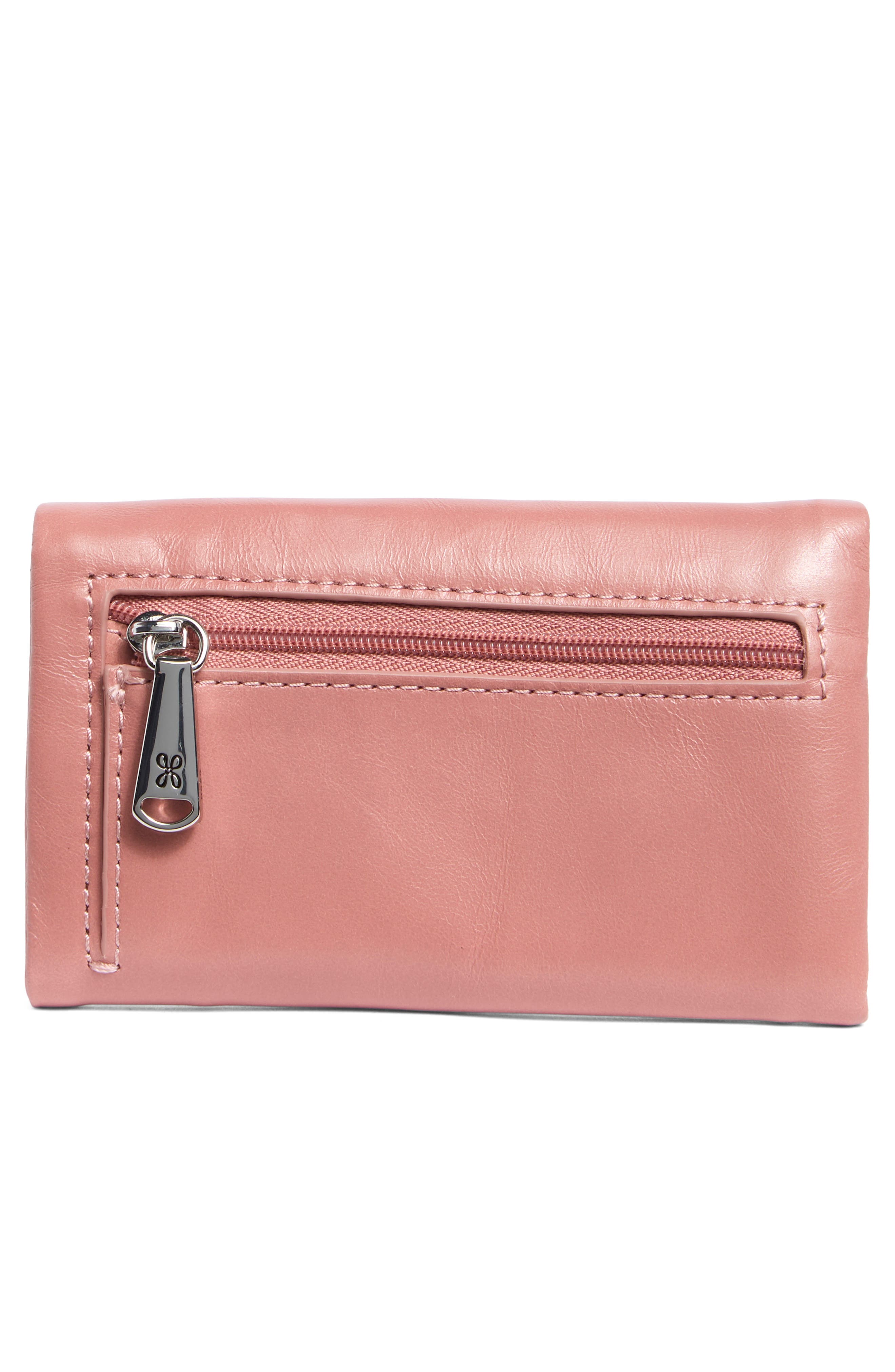 Lacy Wallet, Alternate, color, ROSE