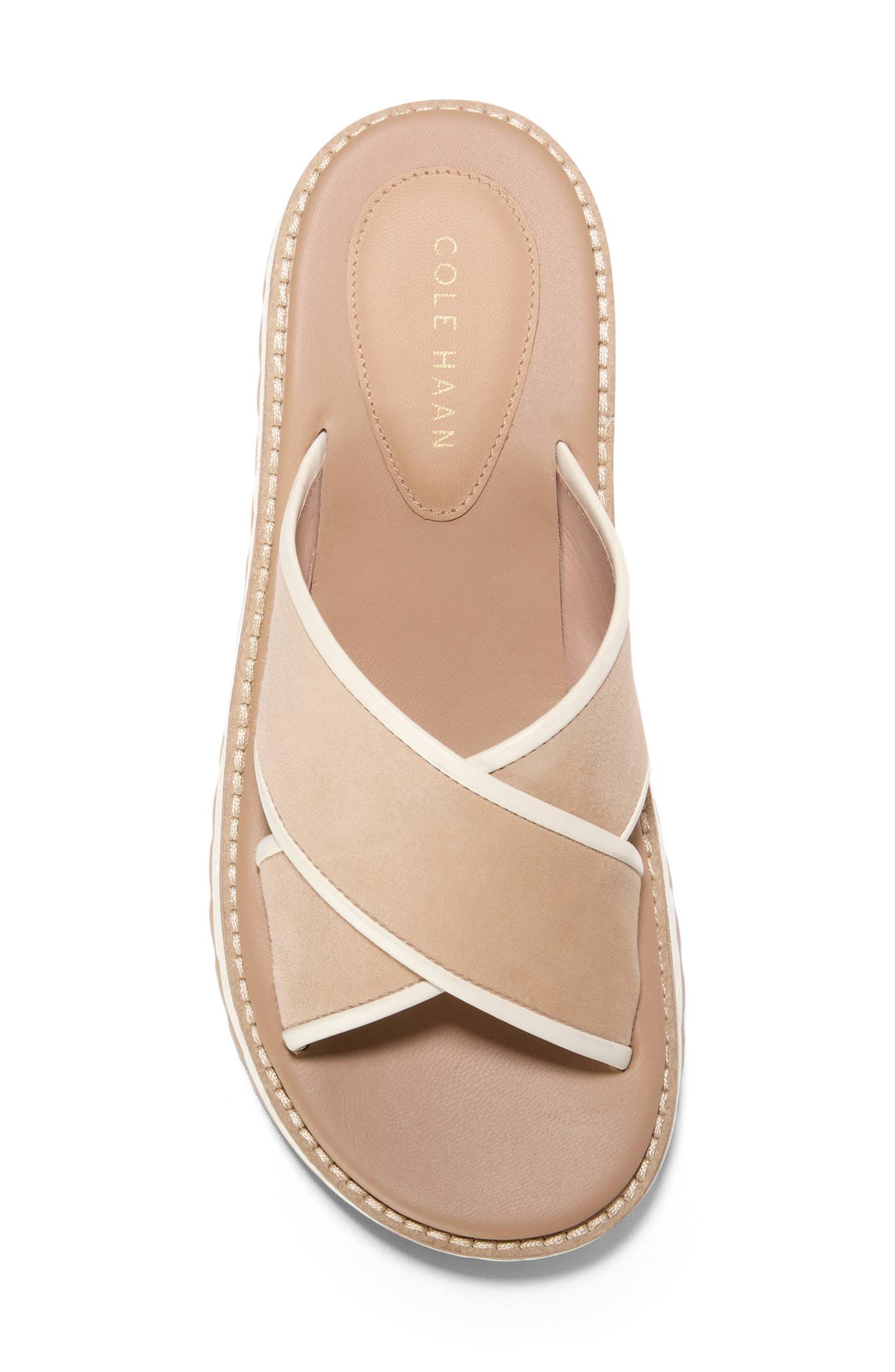 Grandpro Daylin Slide Sandal, Alternate, color, CH TUSCAN SAND SUEDE/ IVORY