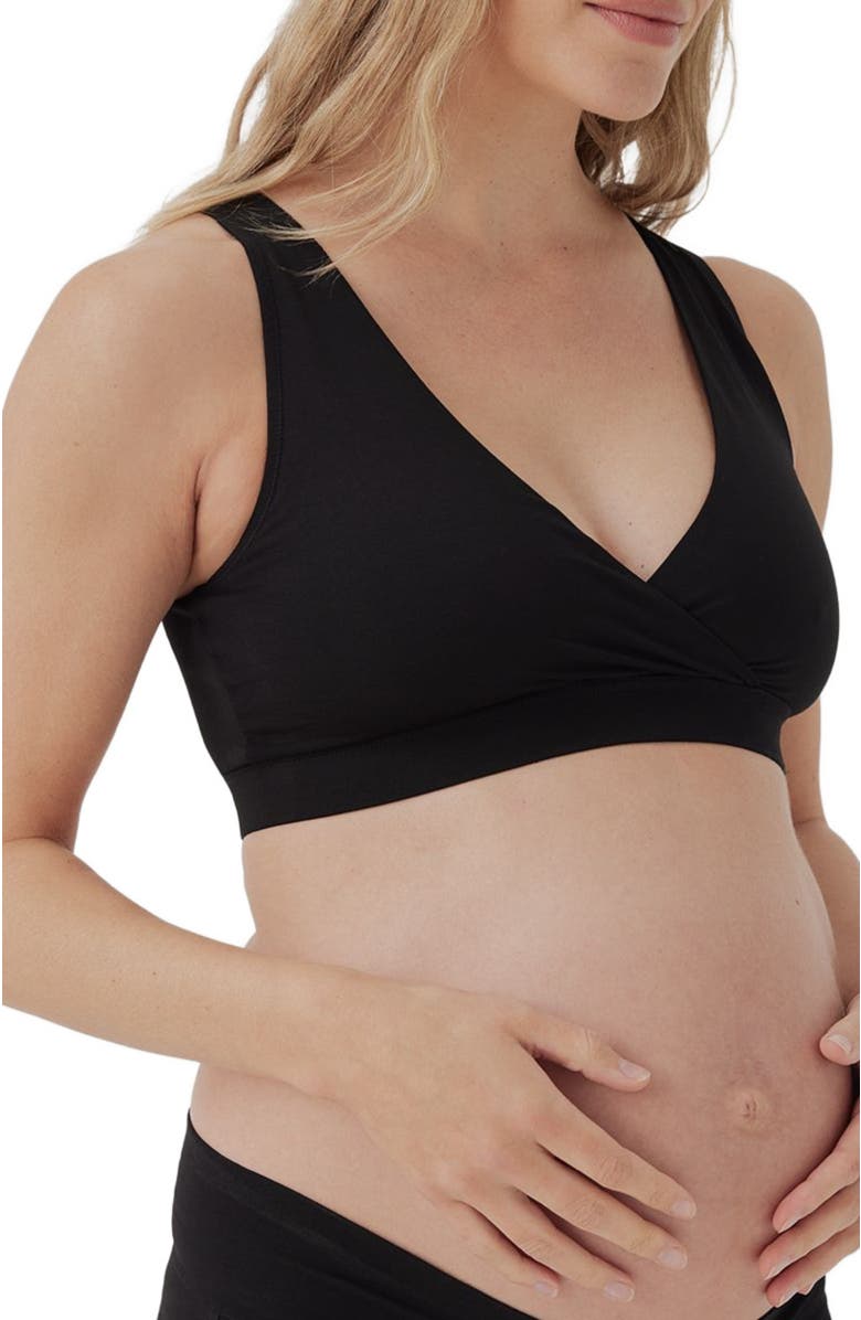 Pact Organic Cotton Maternity Nursing Bralette, Alternate, color,