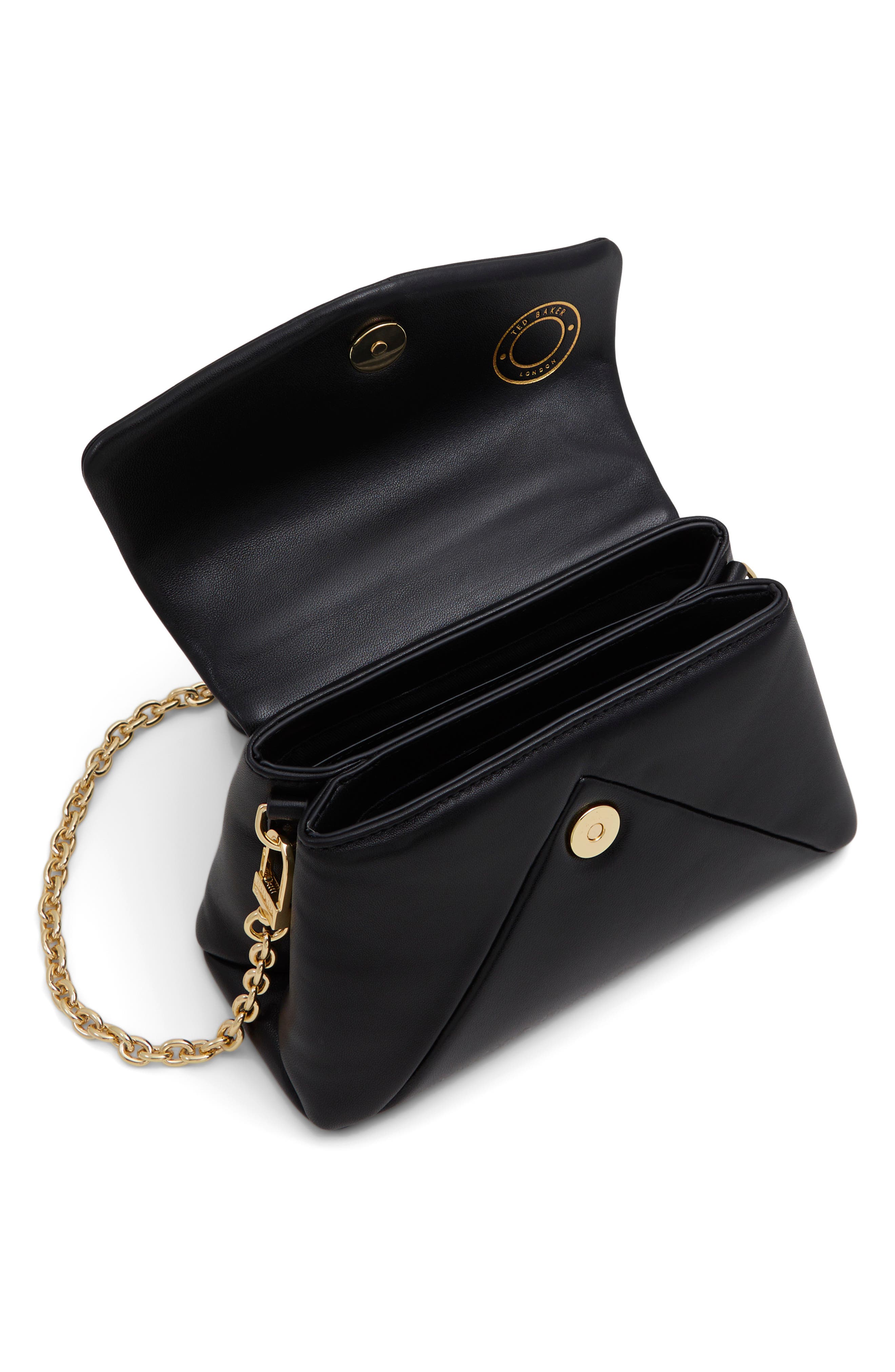 Ted Baker London Leather Handbag, Alternate, color, 