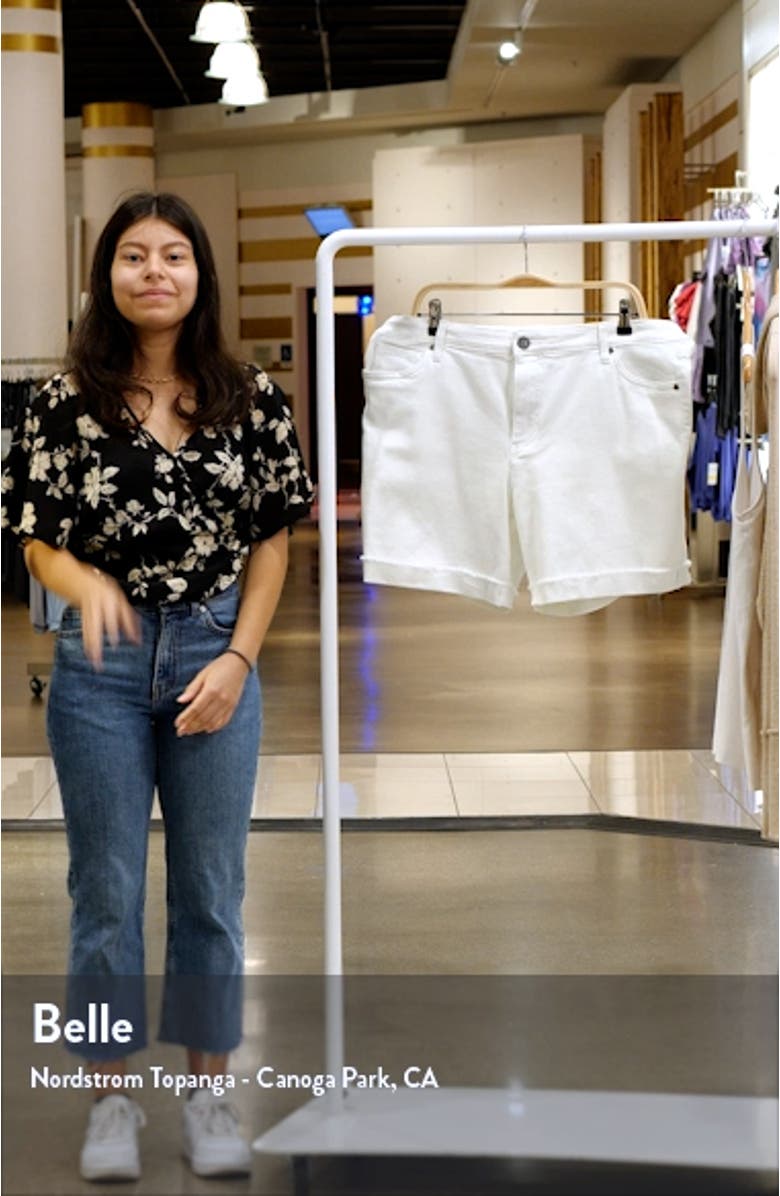 Catherine Boyfriend Denim Shorts, sales video thumbnail