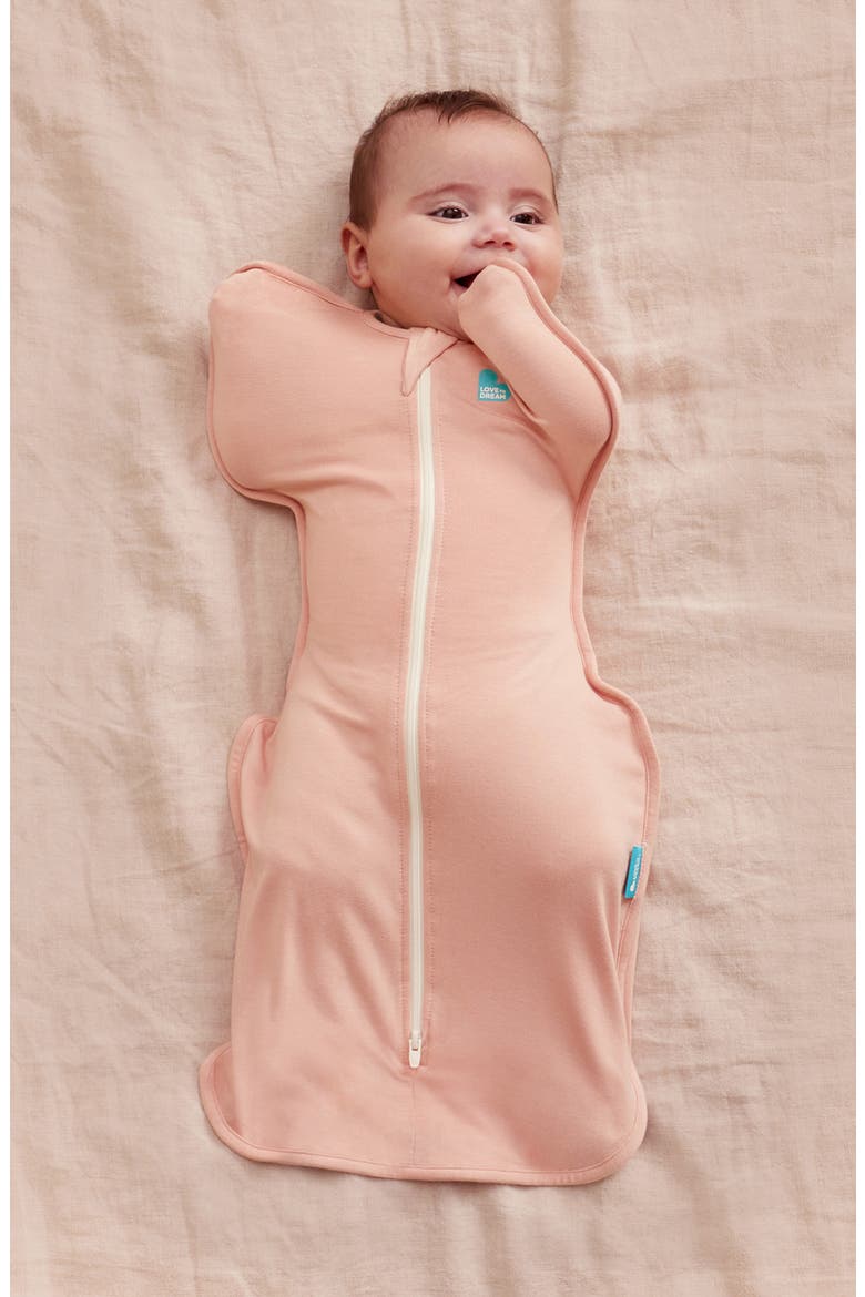 Swaddle Up™ Lite 0.2 TOG Stretch Cotton Swaddle, Alternate, color, BLUSH PINK