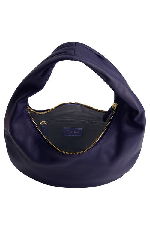 Fred By Fred Segal Rounded Soft Hobo Bag In Midnight