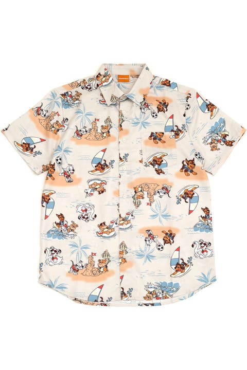 Hawaiian Button-Down Shirt