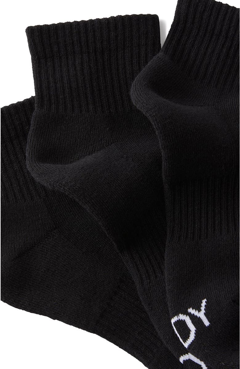COTTON ON BODY Women's Active Body Qtr Crew Sock 3Pk, Alternate, color,