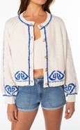 Roxy Jovie Cotton Blend Cardigan
