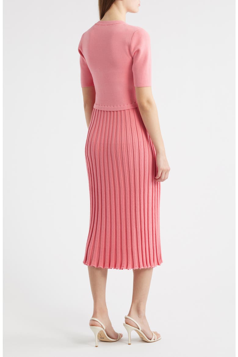 The Vesper Knit Midi Dress, Alternate, color, DRAGONFRUIT