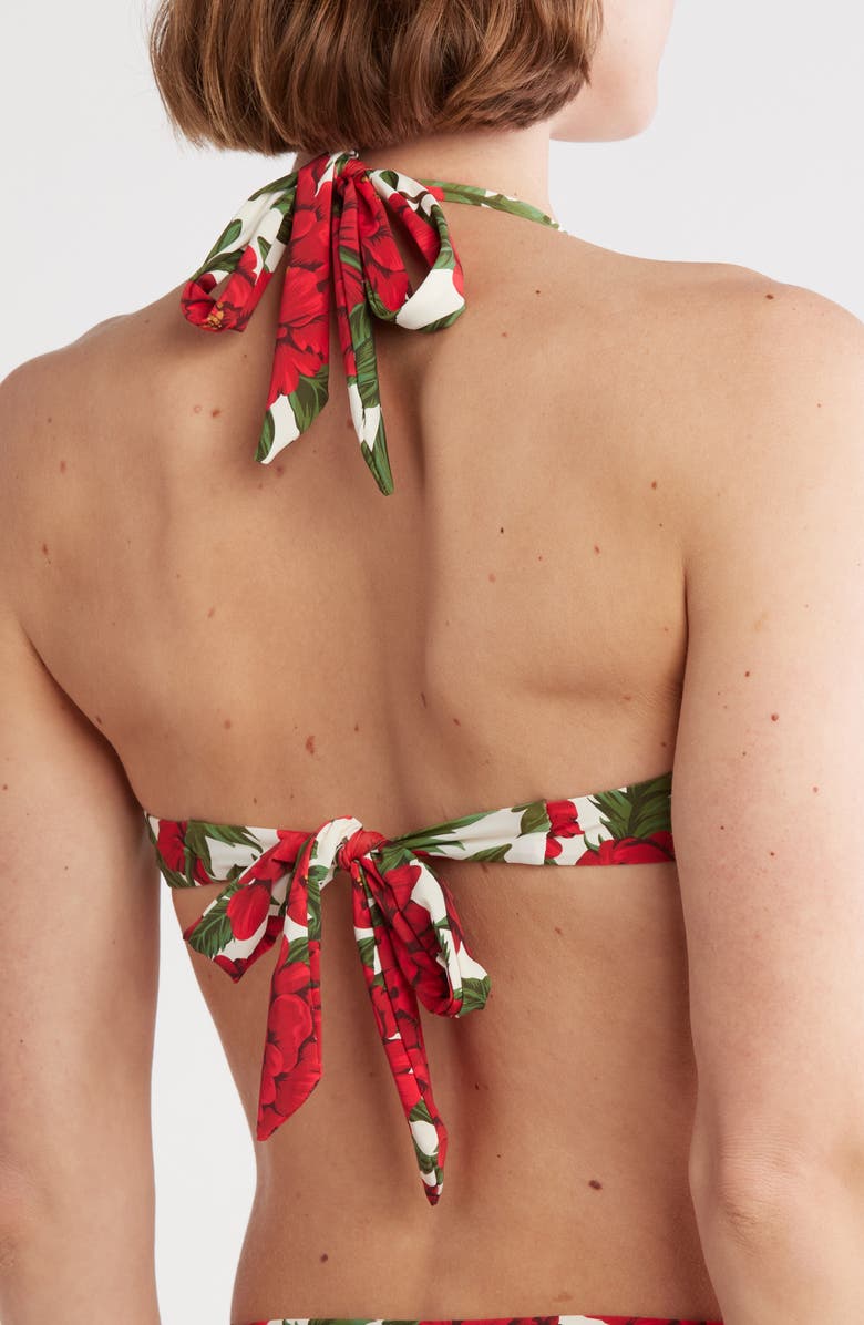 VYB Shirred Underwire Bikini Top, Alternate, color,