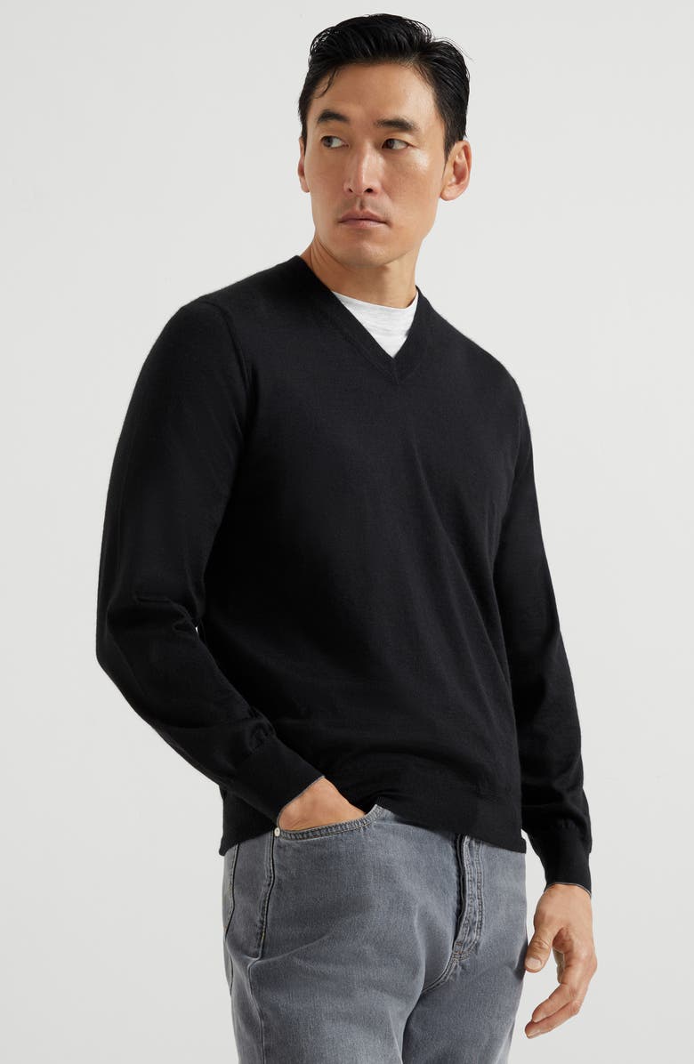 Brunello Cucinelli Cashmere and silk sweater, Alternate, color, 