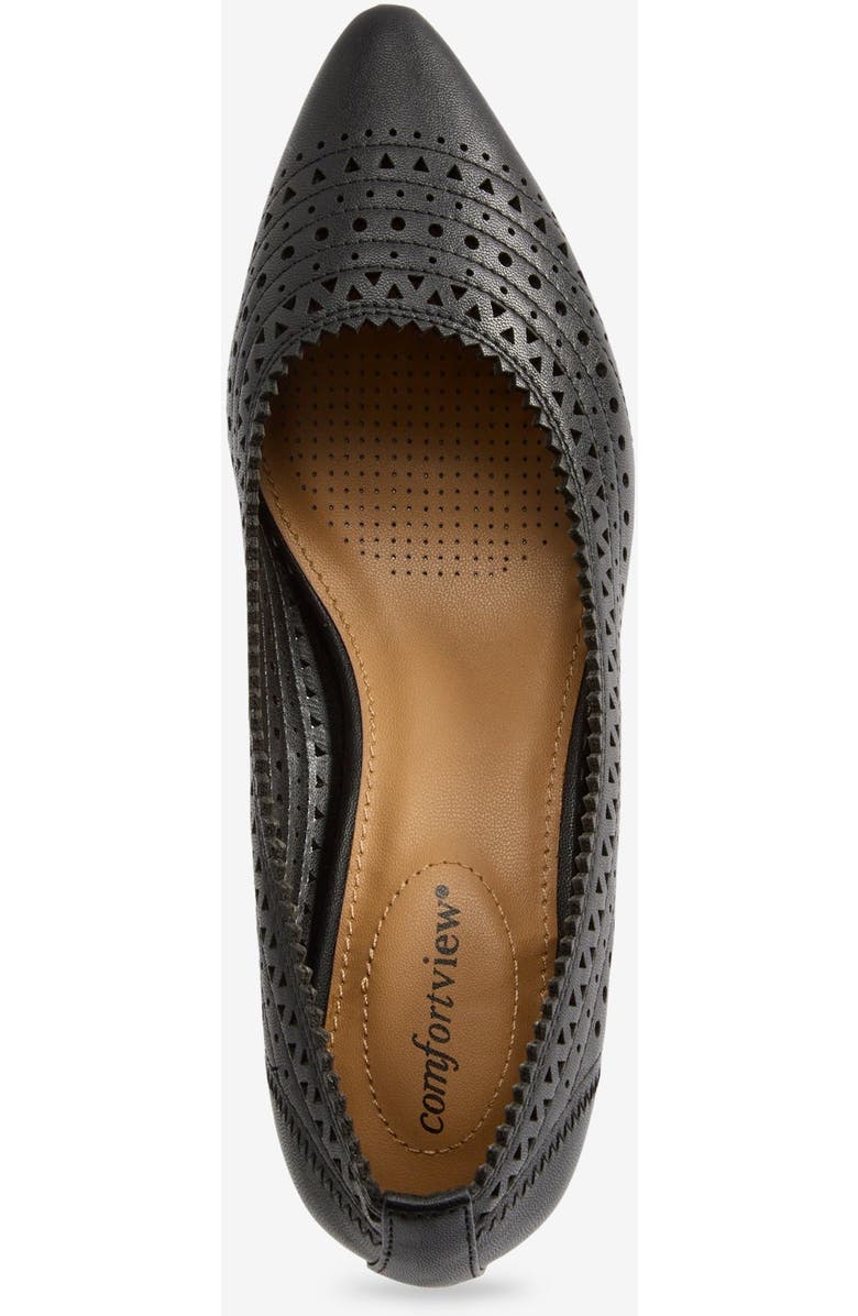 Comfortview The Knightly Slip On Pump, Alternate, color, Black