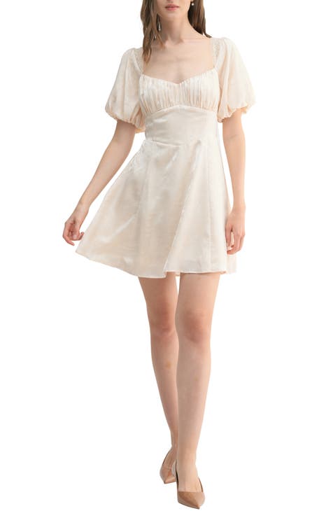 Nordstrom white mini dress best sale