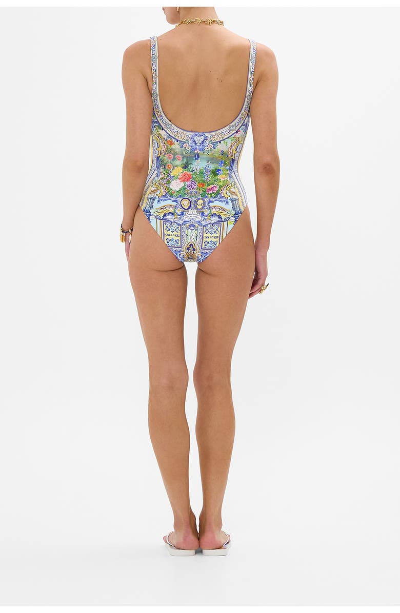 Camilla Underwire Square Neck One Piece Wall To Wall Wonders, Alternate, color, 