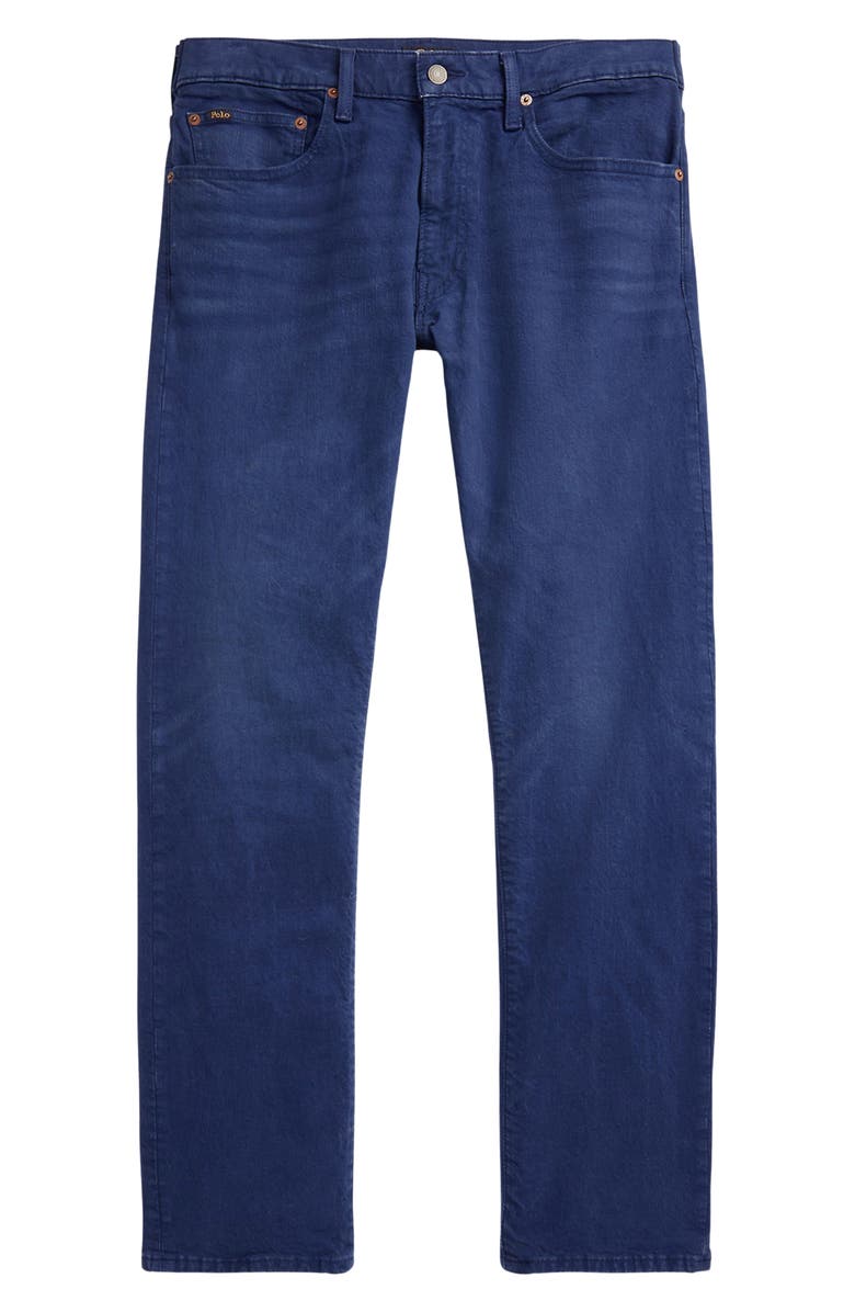 Polo Ralph Lauren Varick Slim Straight Jeans, Alternate, color, Light Navy