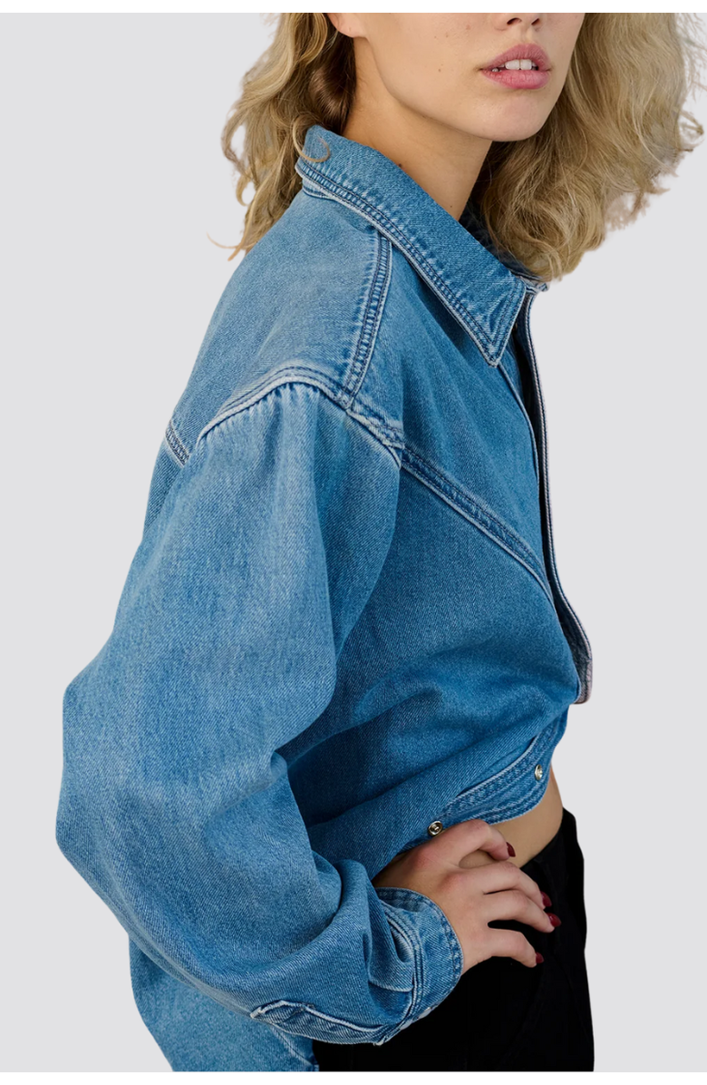 TT Studios Usher Denim Shirt, Alternate, color, Main St.
