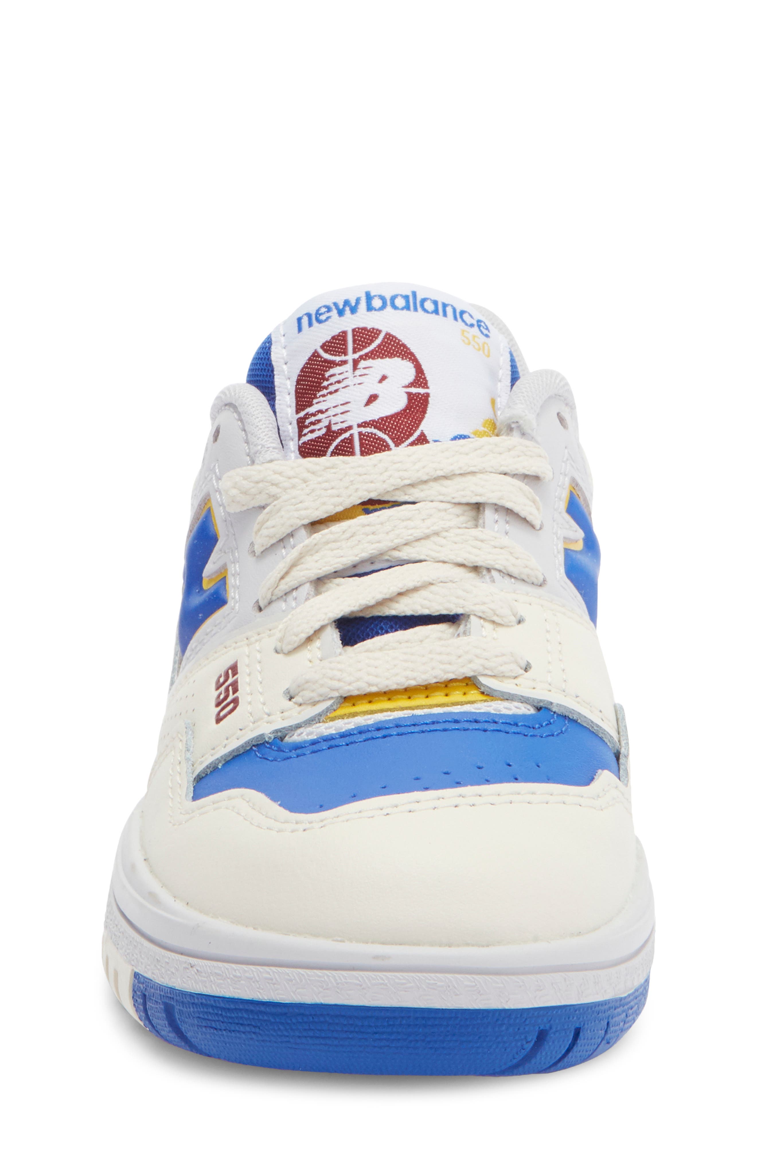 New Balance Kids' 550 Basketball Sneaker, Alternate, color, White