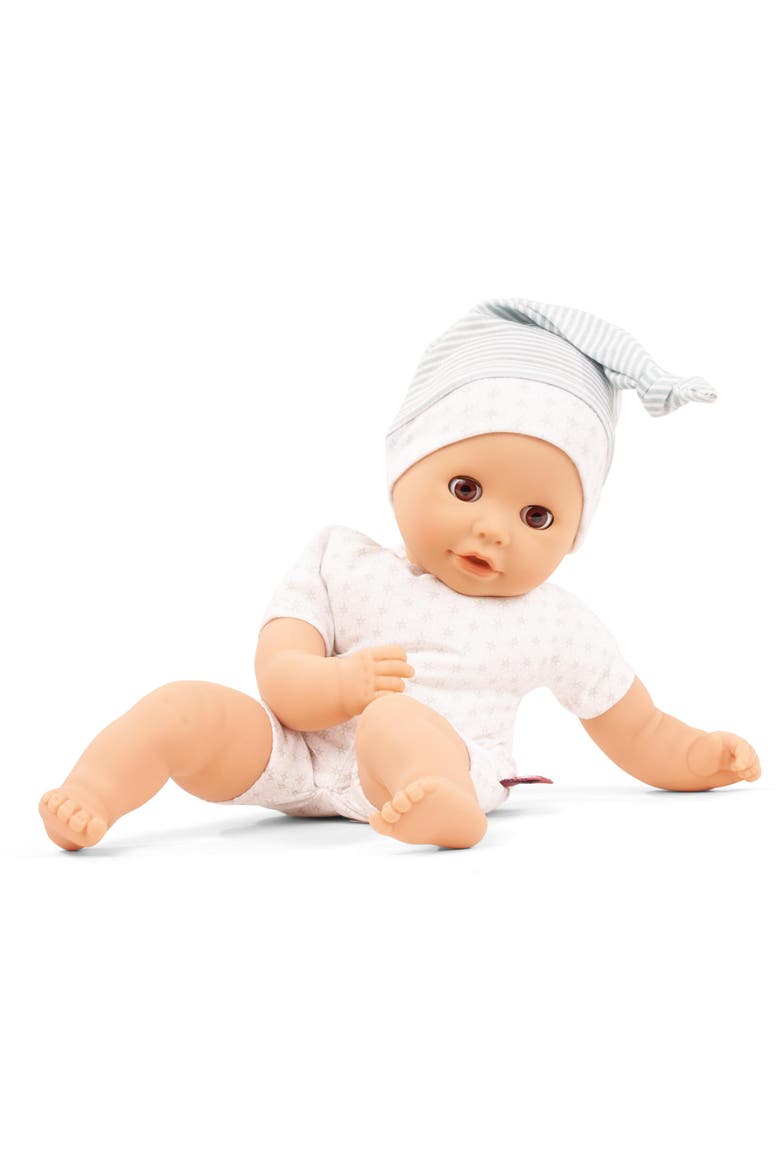 Cosy Aquini to Dress 13" Bathing Baby Doll, Main, color, Multicolored