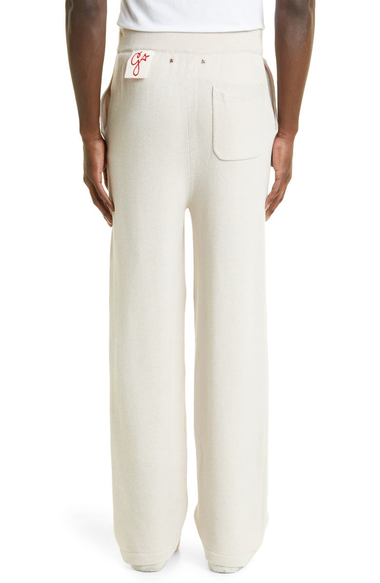 Golden Goose Wide Leg Cashmere & Wool Pants, Alternate, color, 