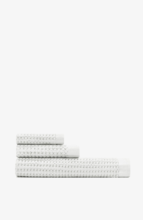 Waffle Bath Sheet Set